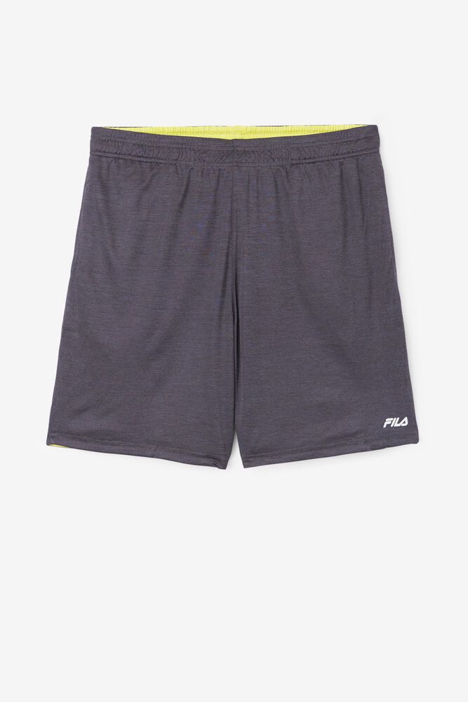 Fila Shorts Hristo Reversible Mens Grey - India HIS-927461